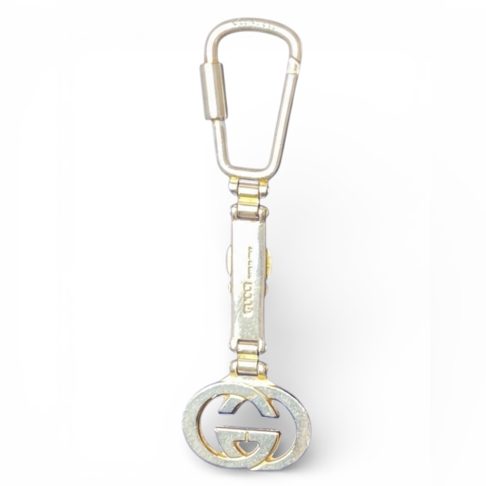 GUCCI Keychain w/Iconic “GG” Logo & Belt Buckle Design, FUC - Picture 3 of 8